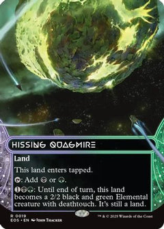 Hissing Quagmire (0019) (Borderless) (19) [Edge of Eternities: Stellar Sights] foil - Deck Out Gaming
