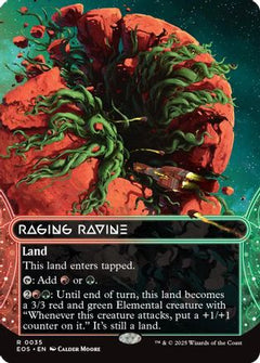 Raging Ravine (0035) (Borderless) (35) [Edge of Eternities: Stellar Sights] - Deck Out Gaming