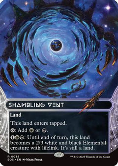 Shambling Vent (0038) (Borderless) (38) [Edge of Eternities: Stellar Sights] foil - Deck Out Gaming