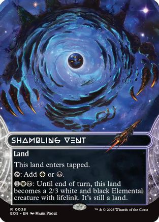 Shambling Vent (0038) (Borderless) (38) [Edge of Eternities: Stellar Sights] - Deck Out Gaming
