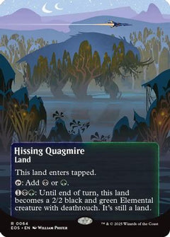 Hissing Quagmire (0064) (Borderless) (64) [Edge of Eternities: Stellar Sights] - Deck Out Gaming