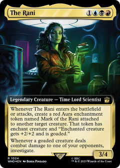 The Rani (Extended Art) (Surge Foil) (1024) [Doctor Who] foil - Deck Out Gaming
