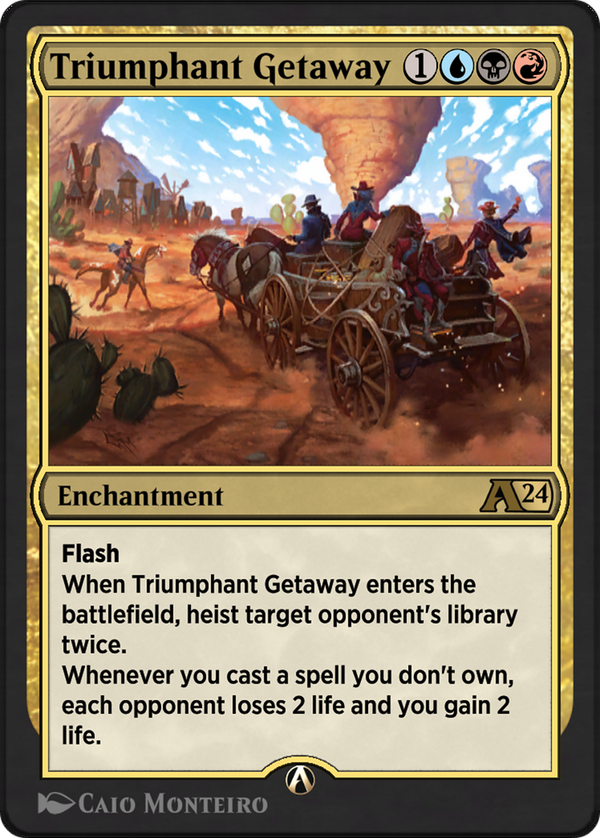 Triumphant Getaway (27) [Alchemy: Outlaws of Thunder Junction] - Deck Out Gaming