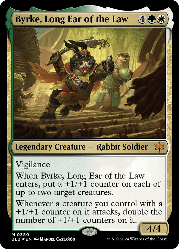 Byrke, Long Ear of the Law (380) [Bloomburrow] foil - Deck Out Gaming