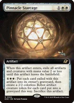 Pinnacle Starcage (Extended Art) (322) [Edge of Eternities] foil - Deck Out Gaming