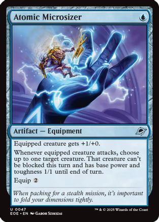 Atomic Microsizer (47) [Edge of Eternities] foil - Deck Out Gaming