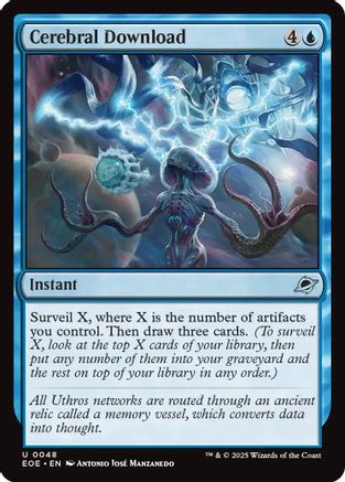 Cerebral Download (48) [Edge of Eternities] - Deck Out Gaming