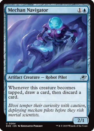 Mechan Navigator (64) [Edge of Eternities] - Deck Out Gaming