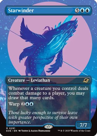 Starwinder (0291) (Borderless) (291) [Edge of Eternities] foil - Deck Out Gaming