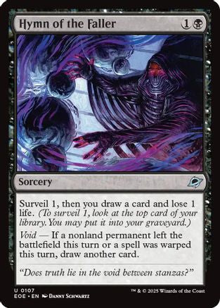 Hymn of the Faller (107) [Edge of Eternities] foil - Deck Out Gaming