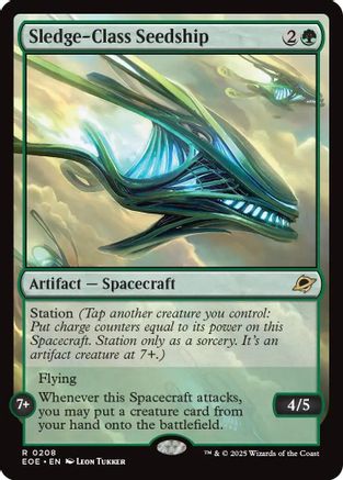 Sledge-Class Seedship (208) [Edge of Eternities] - Deck Out Gaming
