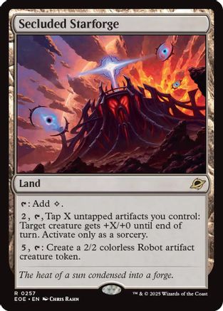 Secluded Starforge (257) [Edge of Eternities] - Deck Out Gaming