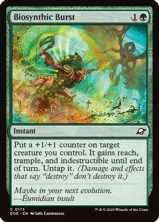 Biosynthic Burst (173) [Edge of Eternities] foil - Deck Out Gaming