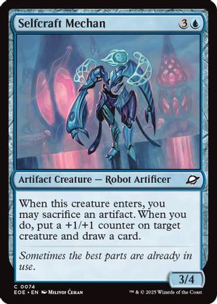 Selfcraft Mechan (74) [Edge of Eternities] foil - Deck Out Gaming