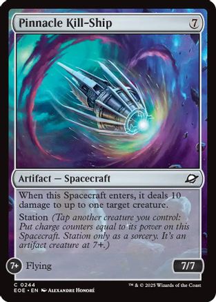 Pinnacle Kill-Ship (244) [Edge of Eternities] foil - Deck Out Gaming