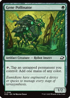 Gene Pollinator (186) [Edge of Eternities] foil - Deck Out Gaming