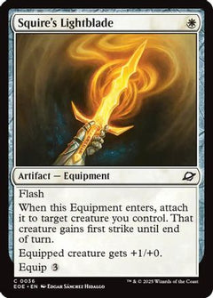 Squire's Lightblade (36) [Edge of Eternities] foil - Deck Out Gaming