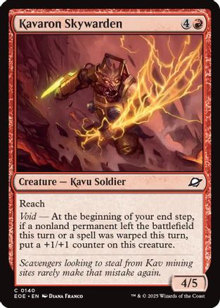 Kavaron Skywarden (140) [Edge of Eternities] - Deck Out Gaming