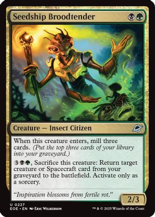 Seedship Broodtender (227) [Edge of Eternities] foil - Deck Out Gaming
