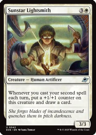 Sunstar Lightsmith (42) [Edge of Eternities] - Deck Out Gaming