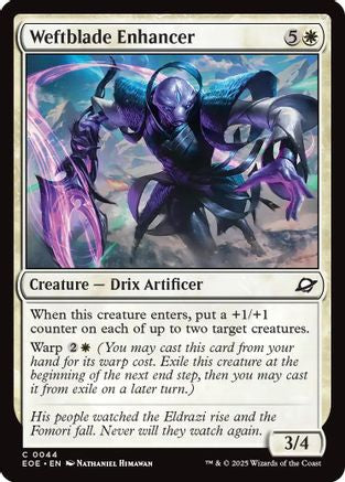 Weftblade Enhancer (44) [Edge of Eternities] foil - Deck Out Gaming