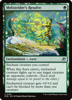Meltstrider's Resolve (199) [Edge of Eternities] foil - Deck Out Gaming