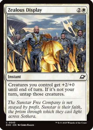Zealous Display (45) [Edge of Eternities] foil - Deck Out Gaming