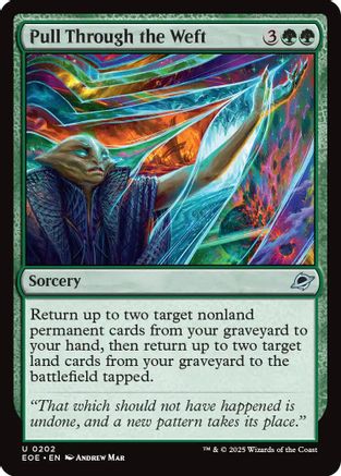 Pull Through the Weft (202) [Edge of Eternities] - Deck Out Gaming