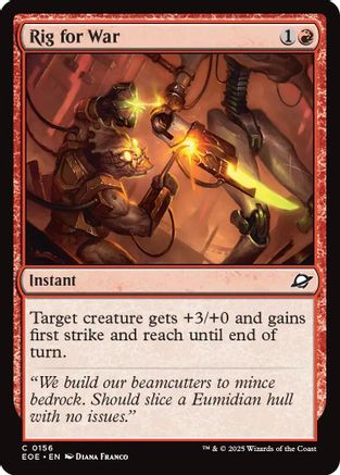 Rig for War (156) [Edge of Eternities] - Deck Out Gaming