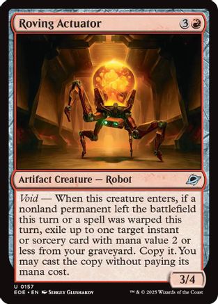 Roving Actuator (157) [Edge of Eternities] foil - Deck Out Gaming