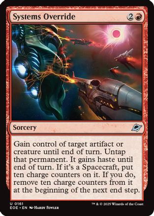 Systems Override (161) [Edge of Eternities] foil - Deck Out Gaming