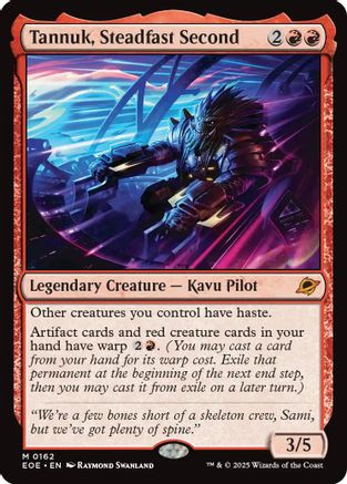 Tannuk, Steadfast Second (162) [Edge of Eternities] - Deck Out Gaming