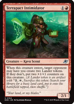 Terrapact Intimidator (164) [Edge of Eternities] foil - Deck Out Gaming