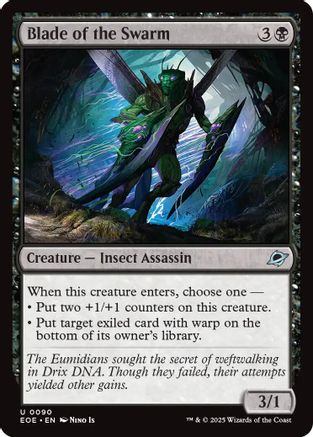 Blade of the Swarm (90) [Edge of Eternities] foil - Deck Out Gaming