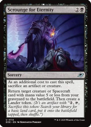 Scrounge for Eternity (114) [Edge of Eternities] - Deck Out Gaming
