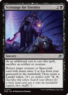 Scrounge for Eternity (114) [Edge of Eternities] foil - Deck Out Gaming