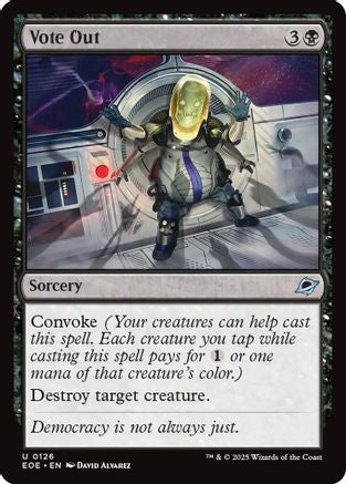 Vote Out (126) [Edge of Eternities] foil - Deck Out Gaming