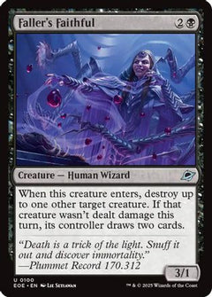 Faller's Faithful (100) [Edge of Eternities] foil - Deck Out Gaming