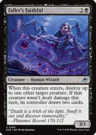 Faller's Faithful (100) [Edge of Eternities] - Deck Out Gaming