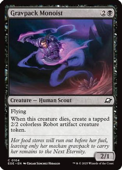 Gravpack Monoist (104) [Edge of Eternities] foil - Deck Out Gaming