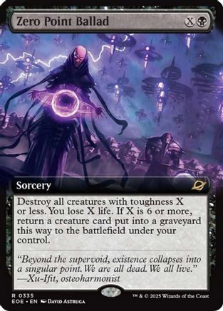 Zero Point Ballad (Extended Art) (335) [Edge of Eternities] - Deck Out Gaming