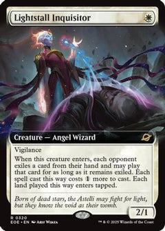 Lightstall Inquisitor (Extended Art) (320) [Edge of Eternities] foil - Deck Out Gaming