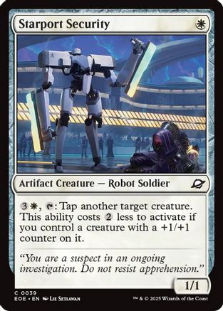 Starport Security (39) [Edge of Eternities] foil - Deck Out Gaming