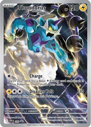 Thundurus - 209 (209) [SV: Scarlet & Violet Promo Cards] Holofoil - Deck Out Gaming