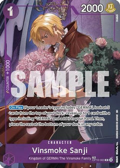 Vinsmoke Sanji (TR) (OP10-063) [Legacy of the Master] Foil - Deck Out Gaming