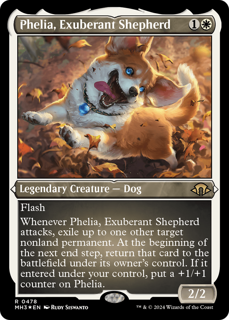 Phelia, Exuberant Shepherd (Foil Etched) (478) [Modern Horizons 3] foil - Deck Out Gaming
