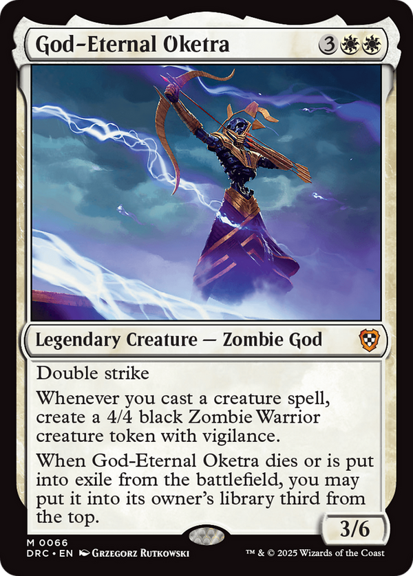 God-Eternal Oketra (66) [Commander: Aetherdrift] - Deck Out Gaming