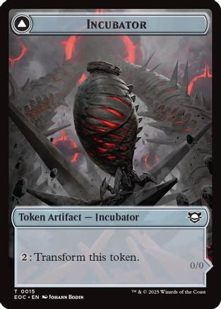 Incubator // Phyrexian Double-Sided Token (15) [Commander: Edge of Eternities] - Deck Out Gaming