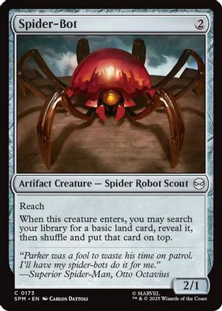 Spider-Bot (173) [Marvel's Spider-Man] foil - Deck Out Gaming