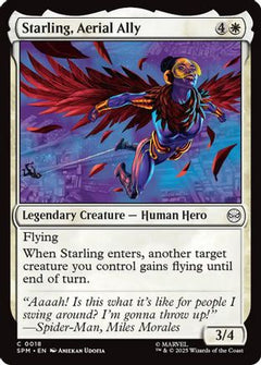 Starling, Aerial Ally (18) [Marvel's Spider-Man] foil - Deck Out Gaming